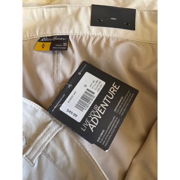 EDDIE BAUER - NEW WITH TAGS- skort size 10 - Picture 5 of 6